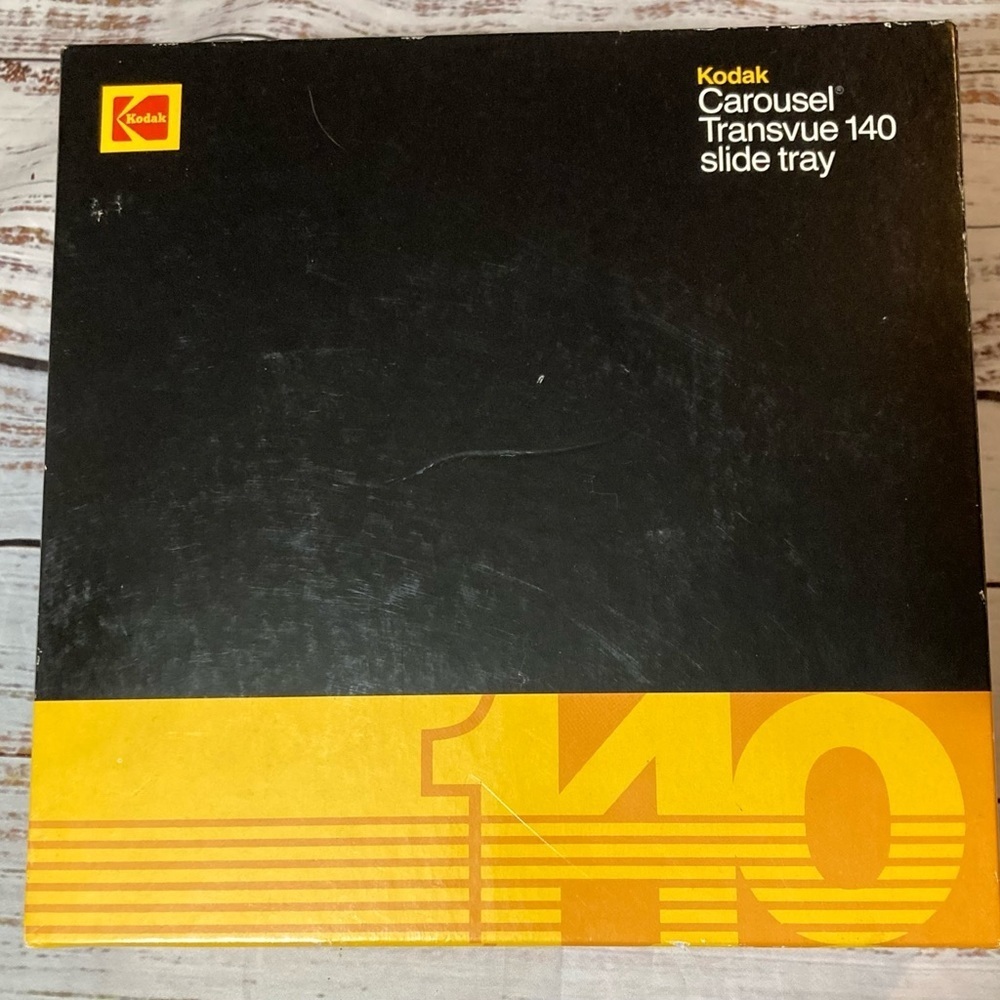 Kodak Carousel Transvue 140 Slide Tray Vintage for Projector Slides